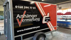 Einachser KOFFER 3m / 1,3t gebremst